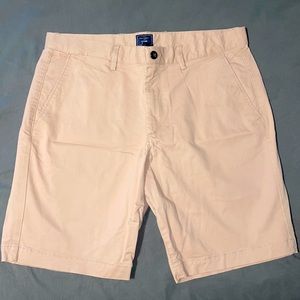 Pink Khaki Shorts